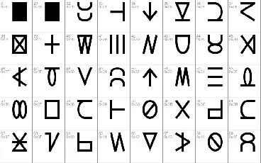 Lucius Cipher font