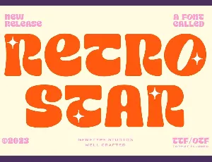 Retro Star font