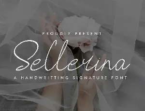 Sellerina font