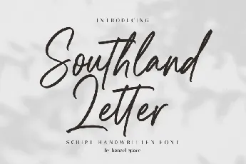 Southland Letter font