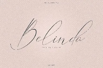 Belinda Script font