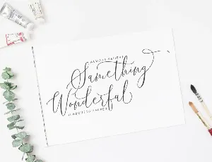 One Luminous Script font