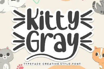 Kitty Gray Display font