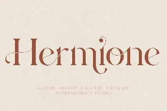 Hermione Typeface font