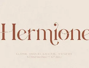 Hermione Typeface font