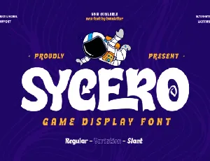 Sycero font