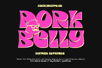 Pork Belly font