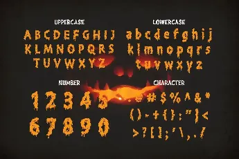 Flying-Slime font