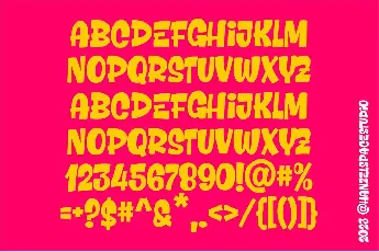 Richis Stiller font