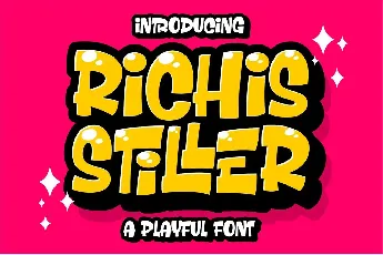 Richis Stiller font