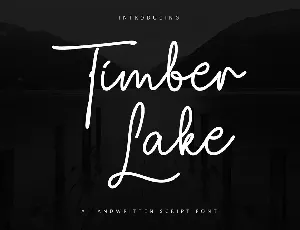 Timber Lake font