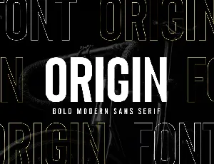 Origin font