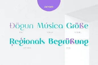 Nearo font