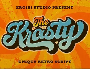 Krasty font