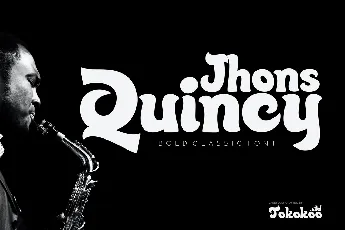 Quincy Jhons font