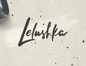 Lelushka font