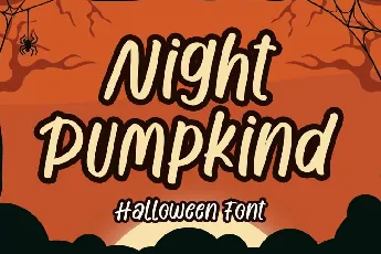 Night Pumpkind font