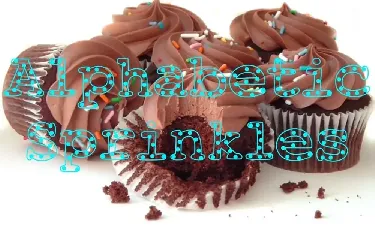 AlphabeticSprinkles font