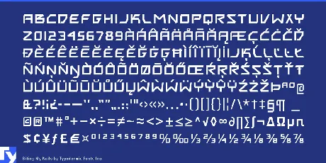 Biting My Nails font