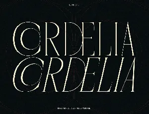 Cordelia font