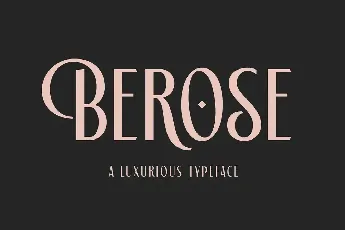 Berose font