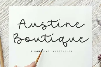 Austine Boutique font