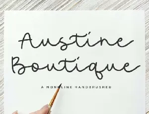 Austine Boutique font