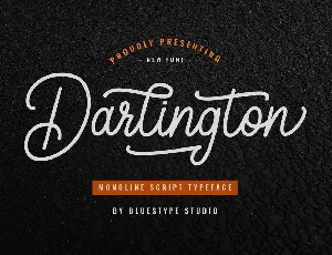 Darlington font