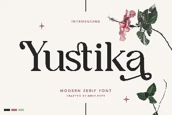 Yustika font