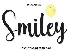 Smiley Script font