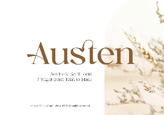 Austen font