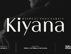 Kiyana Sans Family font