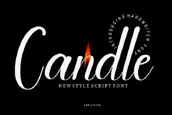 Candle Script Typeface font