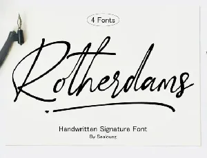 Rotherdams Family font