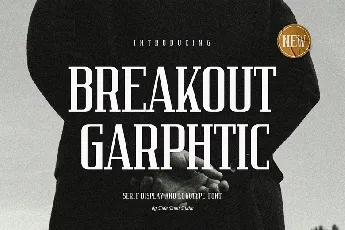 Breakout Graphtic font