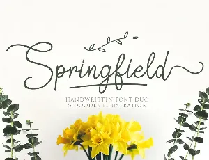 Springfield font