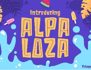 Alpaloza font