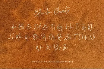 Edhustem Signature font