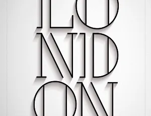 London font