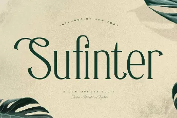 Sufinter font