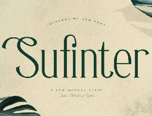 Sufinter font