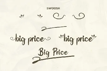 Big Price font