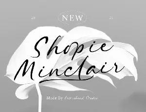 Shopie Minclair font