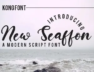 New Seaffon Script font