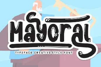 Mayoral Display font