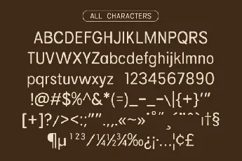 Campeno Rounded font