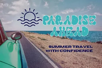 Summer Diving font