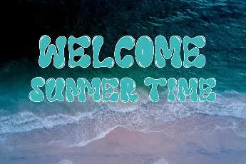 Summer Diving font