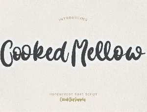 Cooked Mellow font