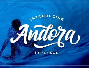 Andora Demo font